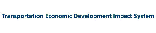 Transportation Economic Development Impact System